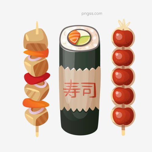 手绘日料 用画笔品味日本美食的艺术之美